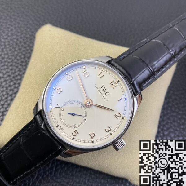 IWC Portugieser Automatic 40​ IW358303 Silver White Dial Watch