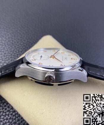 IWC Portugieser Automatic 40​ IW358303 Silver White Dial Watch