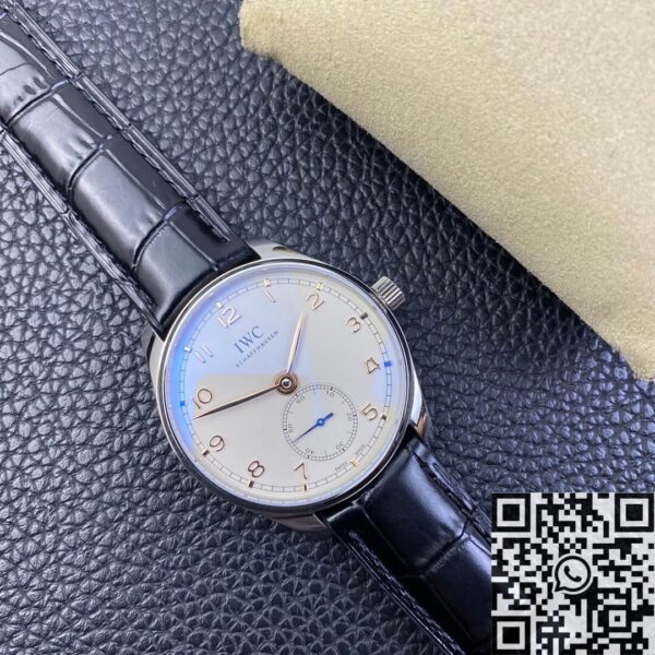 IWC Portugieser Automatic 40​ IW358303 Silver White Dial Watch