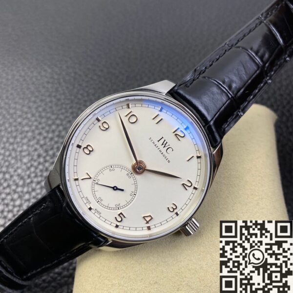 IWC Portugieser Automatic 40​ IW358303 Silver White Dial Watch