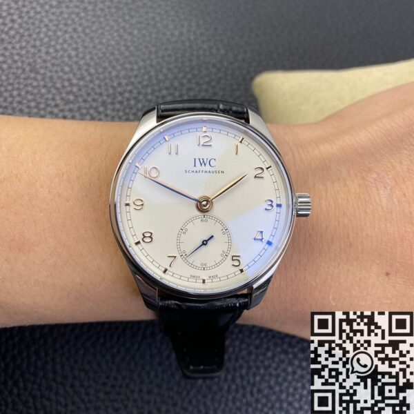 IWC Portugieser Automatic 40​ IW358303 Silver White Dial Watch