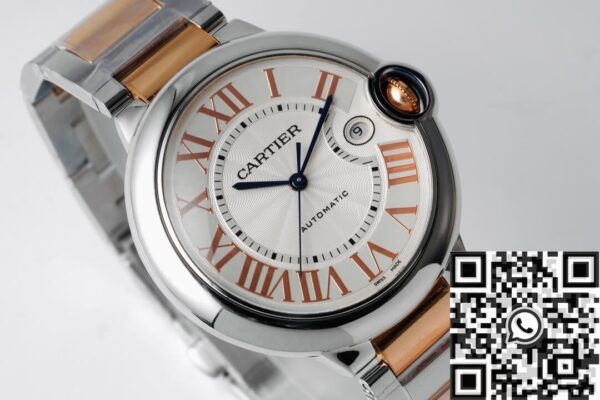 Cartier Ballon Bleu For Women W6920095 Silver 42mm AF Factory