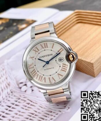Cartier Ballon Bleu For Women W6920095 Silver 42mm AF Factory