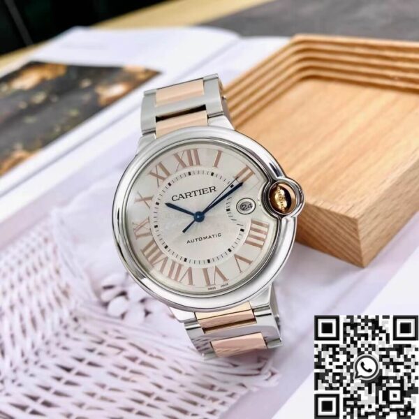 Cartier Ballon Bleu For Women W6920095 Silver 42mm AF Factory
