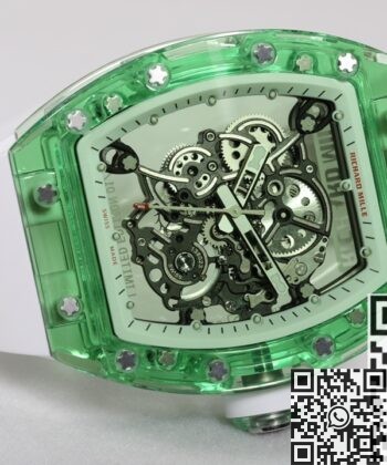 RM055 Richard Mille CN Custom Crystal Watch