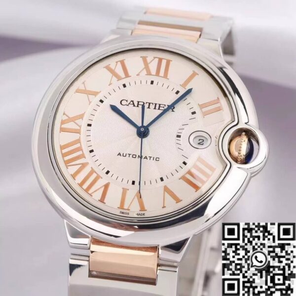Cartier Ballon Bleu For Women W6920095 Silver 42mm AF Factory