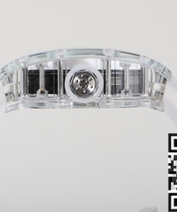 Custom Richard Mille RM055 CN Crystal White Dial Watch