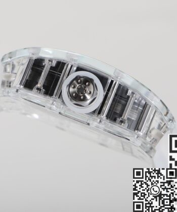 Crystal Richard Mille RM055 CN Custom Black Dial Watch
