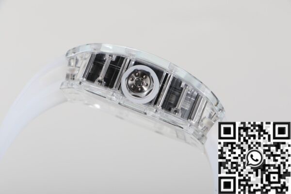 Crystal Richard Mille RM055 CN Custom Black Dial Watch