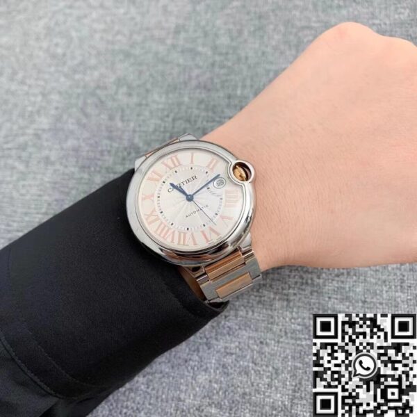 Cartier Ballon Bleu For Women W6920095 Silver 42mm AF Factory