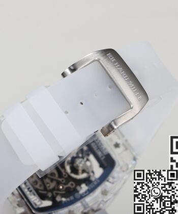 Crystal Richard Mille RM055 CN Custom Black Dial Watch