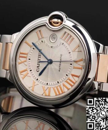Cartier Ballon Bleu For Women W6920095 Silver 42mm AF Factory
