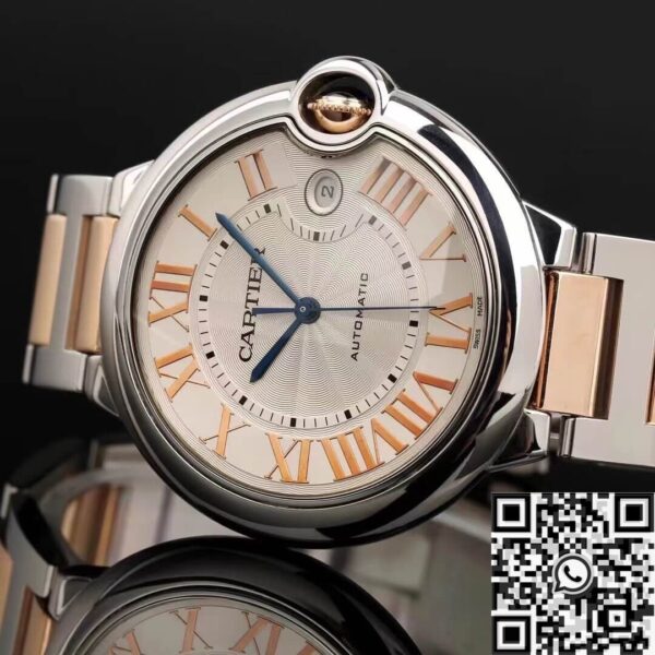 Cartier Ballon Bleu For Women W6920095 Silver 42mm AF Factory