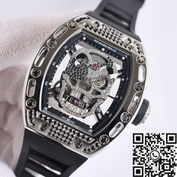 Richard Mille RM52 Black CN Diamond Case Watch