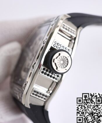 Richard Mille RM52 Black CN Diamond Case Watch