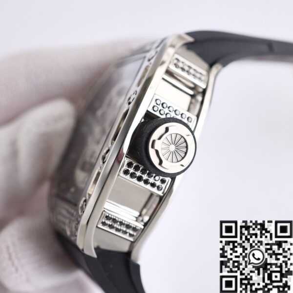 Richard Mille RM52 Black CN Diamond Case Watch
