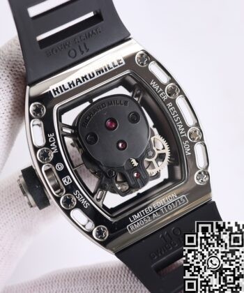 Richard Mille RM52 Black CN Diamond Case Watch