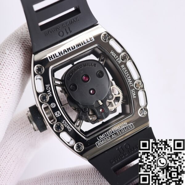 Richard Mille RM52 Black CN Diamond Case Watch