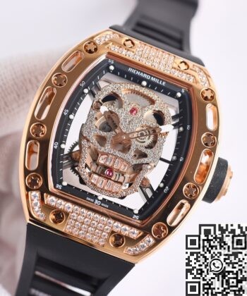 CN Watches RM052 Richard Mille Rose Gold Diamond