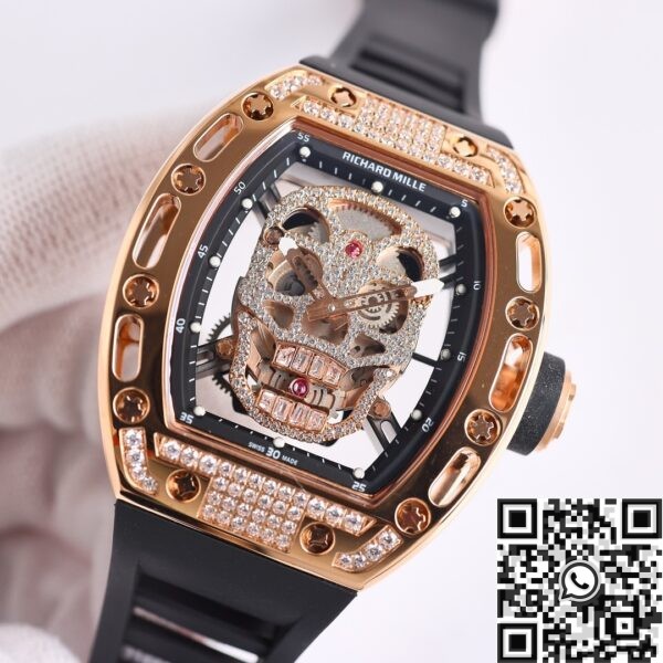 CN Watches RM052 Richard Mille Rose Gold Diamond