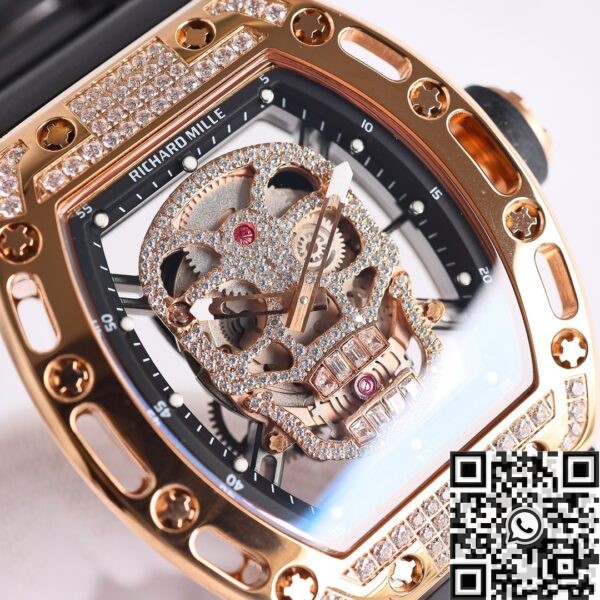 CN Watches RM052 Richard Mille Rose Gold Diamond