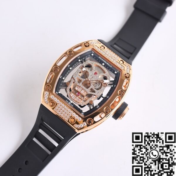 CN Watches RM052 Richard Mille Rose Gold Diamond