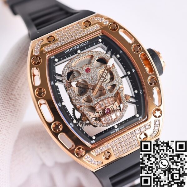 CN Watches RM052 Richard Mille Rose Gold Diamond