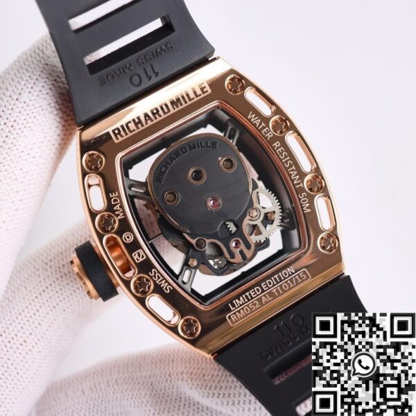 RM052 Richard Mille CN Rose Gold Watch