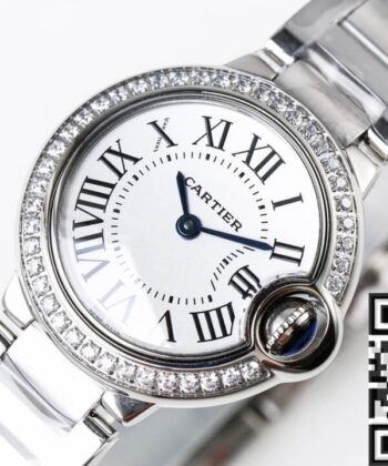 Cartier Ballon Bleu Women's W4BB0015 28MM Quartz AF Factory