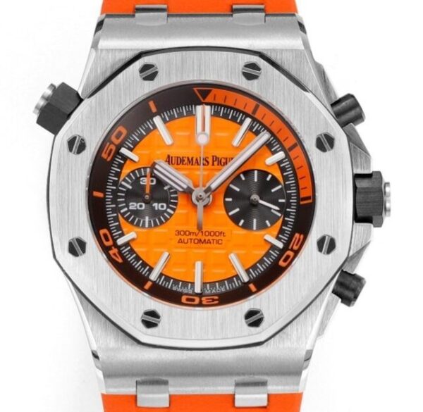 Audemars Piguet Royal Oak Offshore Rubber Strap​ Orange Panda