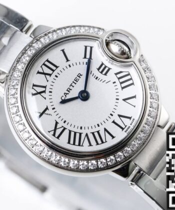 Cartier Ballon Bleu Women's W4BB0015 28MM Quartz AF Factory