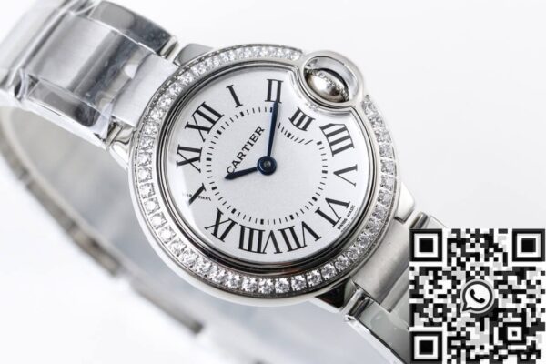 Cartier Ballon Bleu Women's W4BB0015 28MM Quartz AF Factory