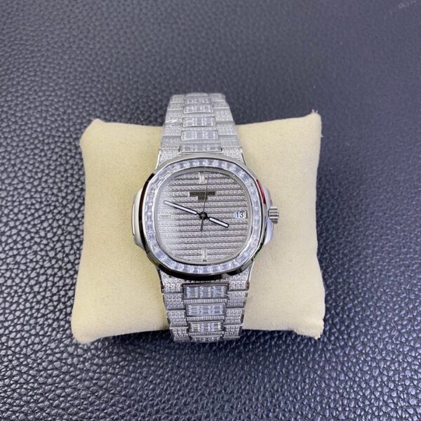 Patek Philippe Diamond Nautilus 5719/10G-010 Full Diamond