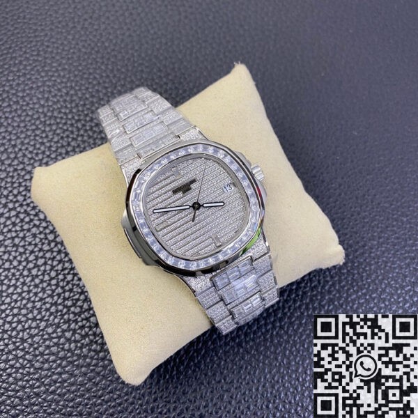 Patek Philippe Diamond Nautilus 5719/10G-010 Full Diamond