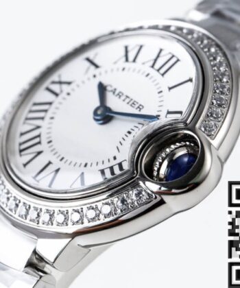 Cartier Ballon Bleu Women's W4BB0015 28MM Quartz AF Factory