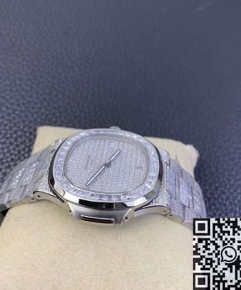 Patek Philippe Diamond Nautilus 5719/10G-010 Full Diamond