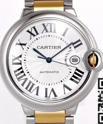 Cartier Watch Ballon Bleu Ladies W2BB0031 Silver Dial Size 42mm