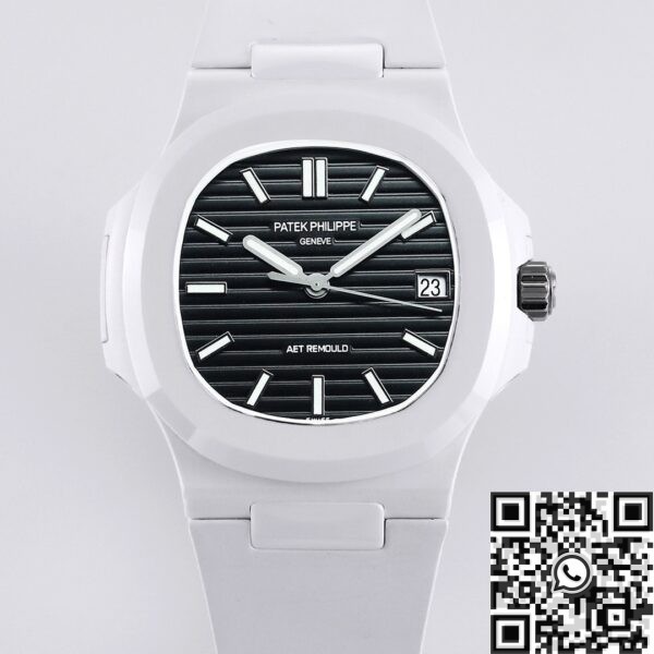 Patek Philippe Nautilus Alternative AET Custom Black Dial White