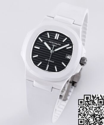 Patek Philippe Nautilus Alternative AET Custom Black Dial White