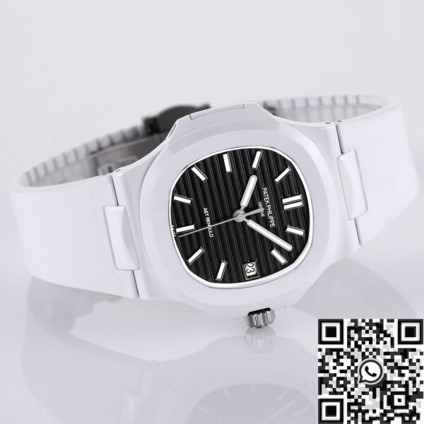Patek Philippe Nautilus Alternative AET Custom Black Dial White