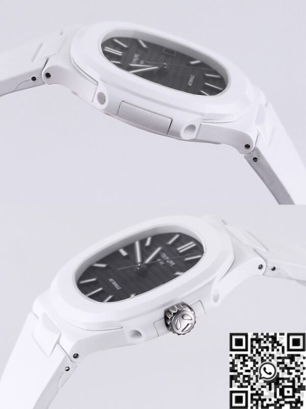 Patek Philippe Nautilus Alternative AET Custom Black Dial White