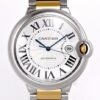 Cartier Watch Ballon Bleu Ladies W2BB0031 Silver Dial Size 42mm