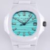 AET Custom Patek Philippe White Nautilus Tiffany Blue Dial White