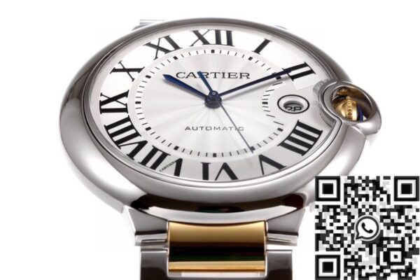 Cartier Watch Ballon Bleu Ladies W2BB0031 Silver Dial Size 42mm