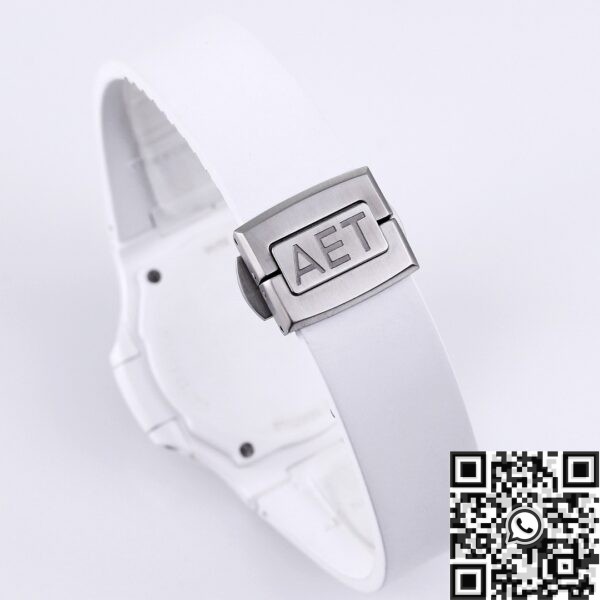 AET Custom Patek Philippe White Nautilus Tiffany Blue Dial White
