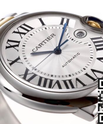 Cartier Watch Ballon Bleu Ladies W2BB0031 Silver Dial Size 42mm