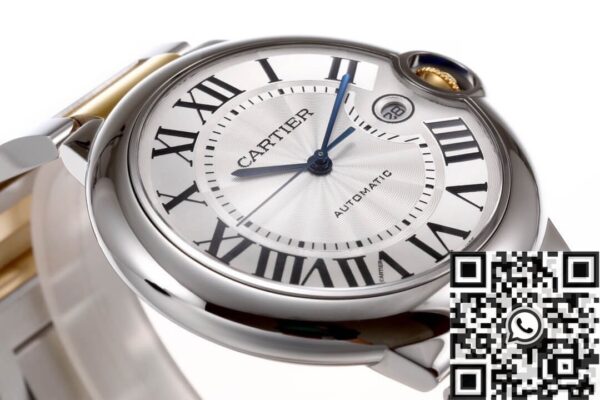 Cartier Watch Ballon Bleu Ladies W2BB0031 Silver Dial Size 42mm
