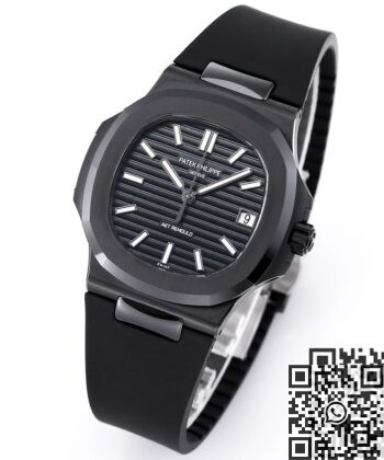 Nautilus Gradient Black Ceramic AET Custom Patek Philippe