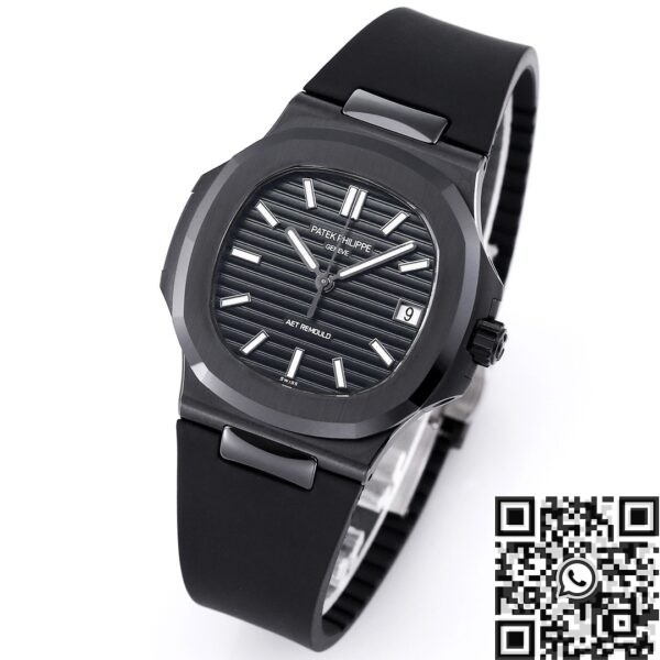 Nautilus Gradient Black Ceramic AET Custom Patek Philippe