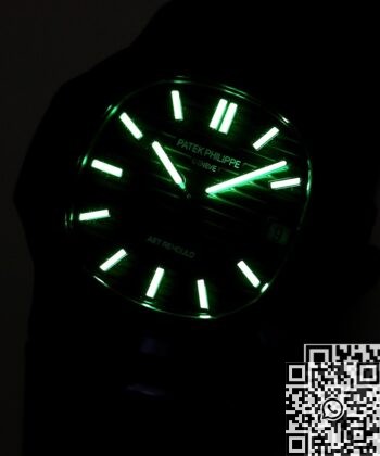 Nautilus Gradient Black Ceramic AET Custom Patek Philippe